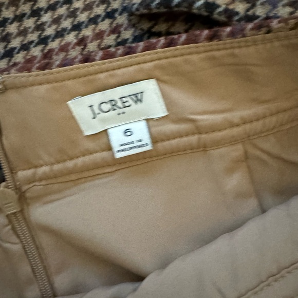 J crew Classic Houndstooth Women's skirt suit set - Picture 3 of 7